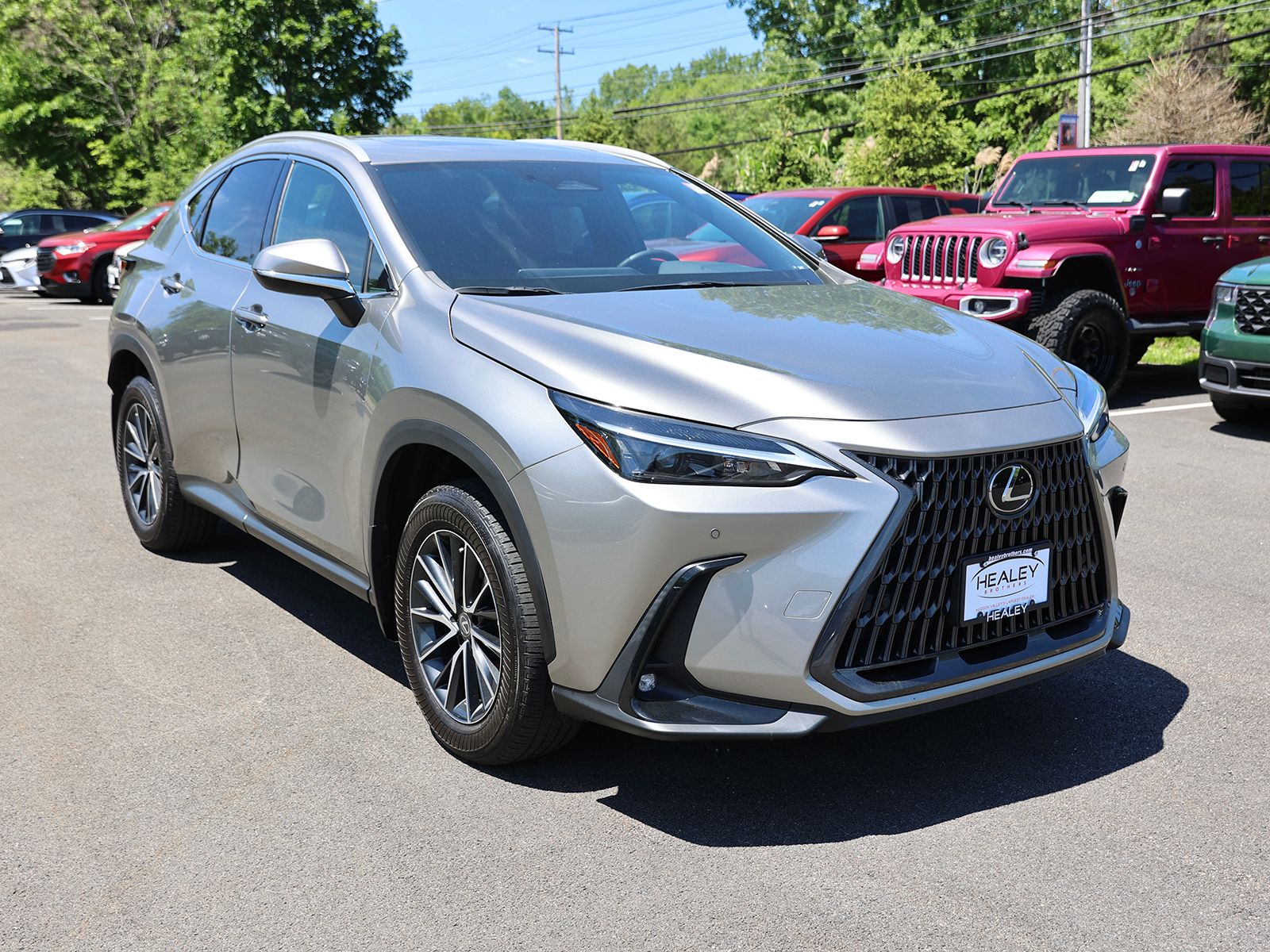 Photo view of 2023 Lexus NX in Silver