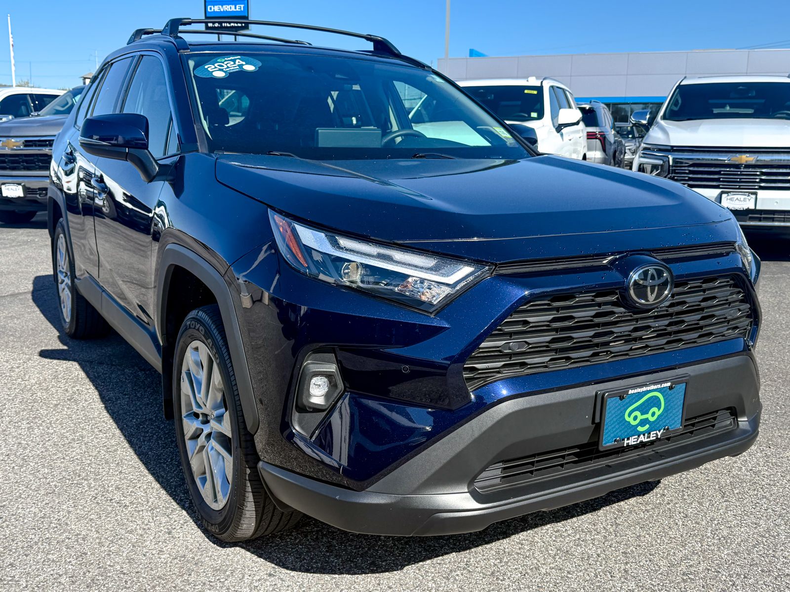 Photo view of 2024 Toyota RAV4 in Blue