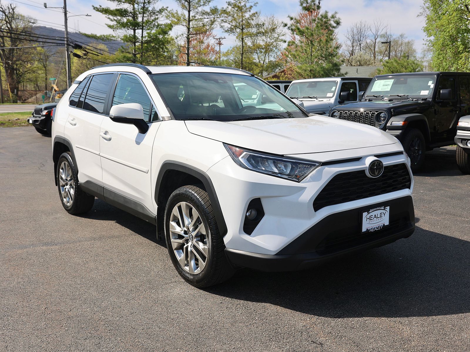 Photo view of 2019 Toyota RAV4 in White