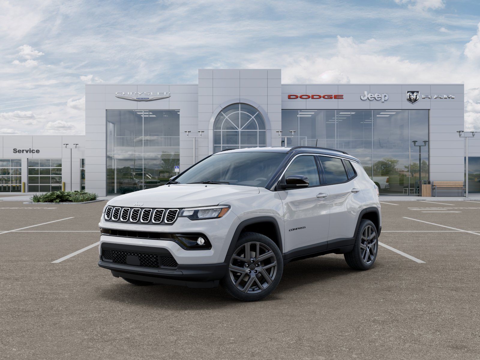 Photo view of 2026 Jeep Compass in White
