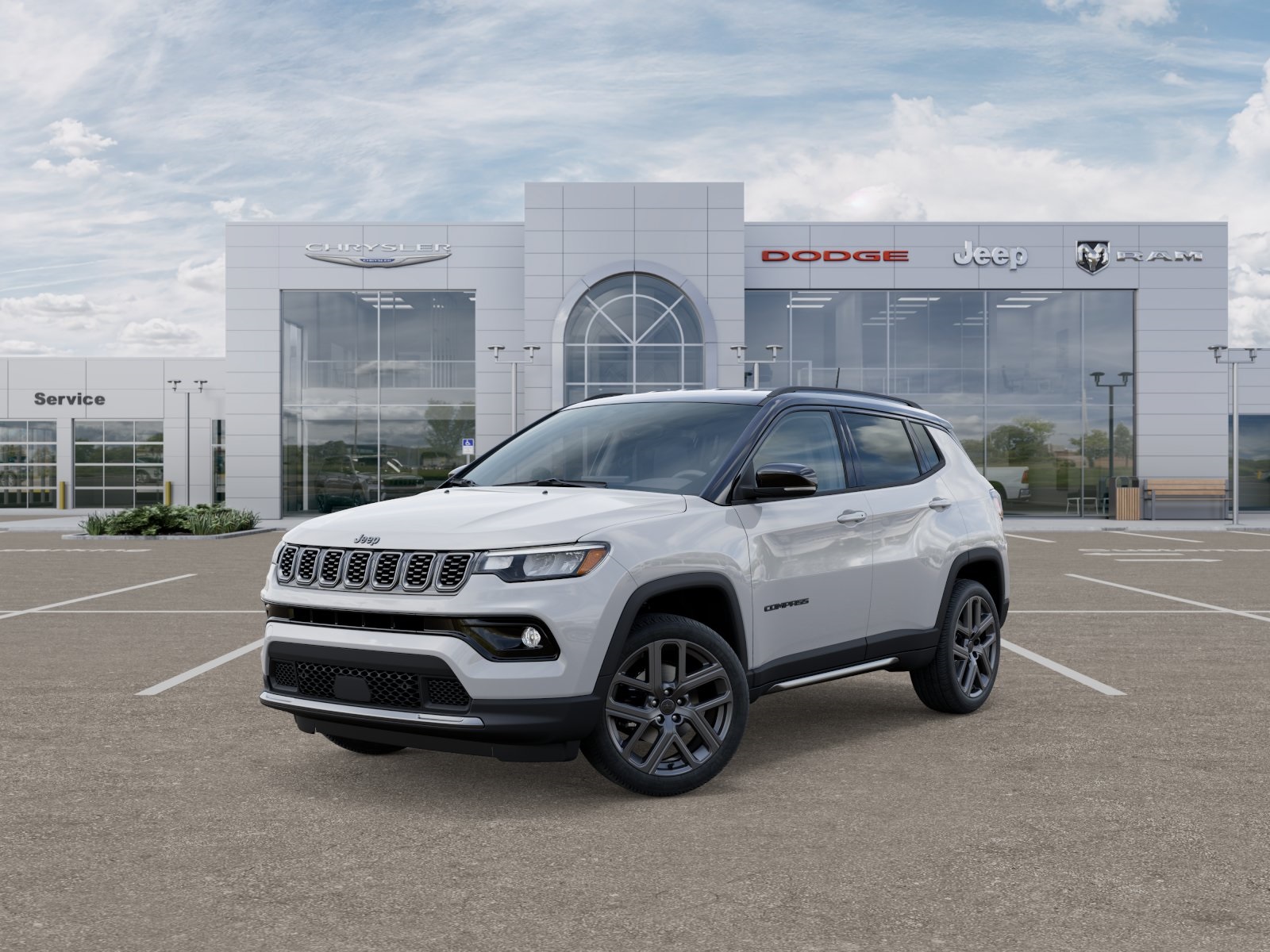 Photo view of 2026 Jeep Compass in White