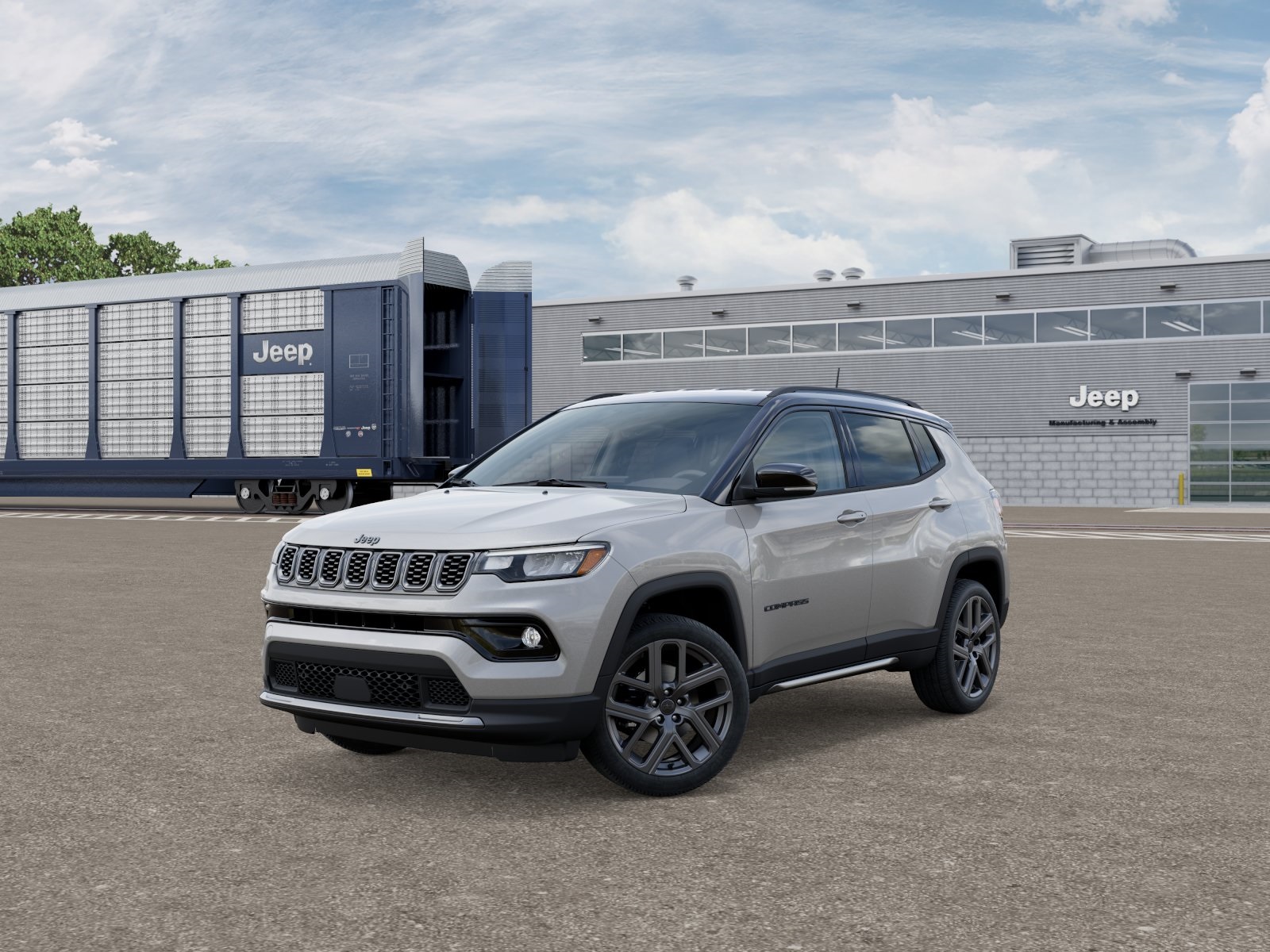 Photo view of 2026 Jeep Compass in Silver