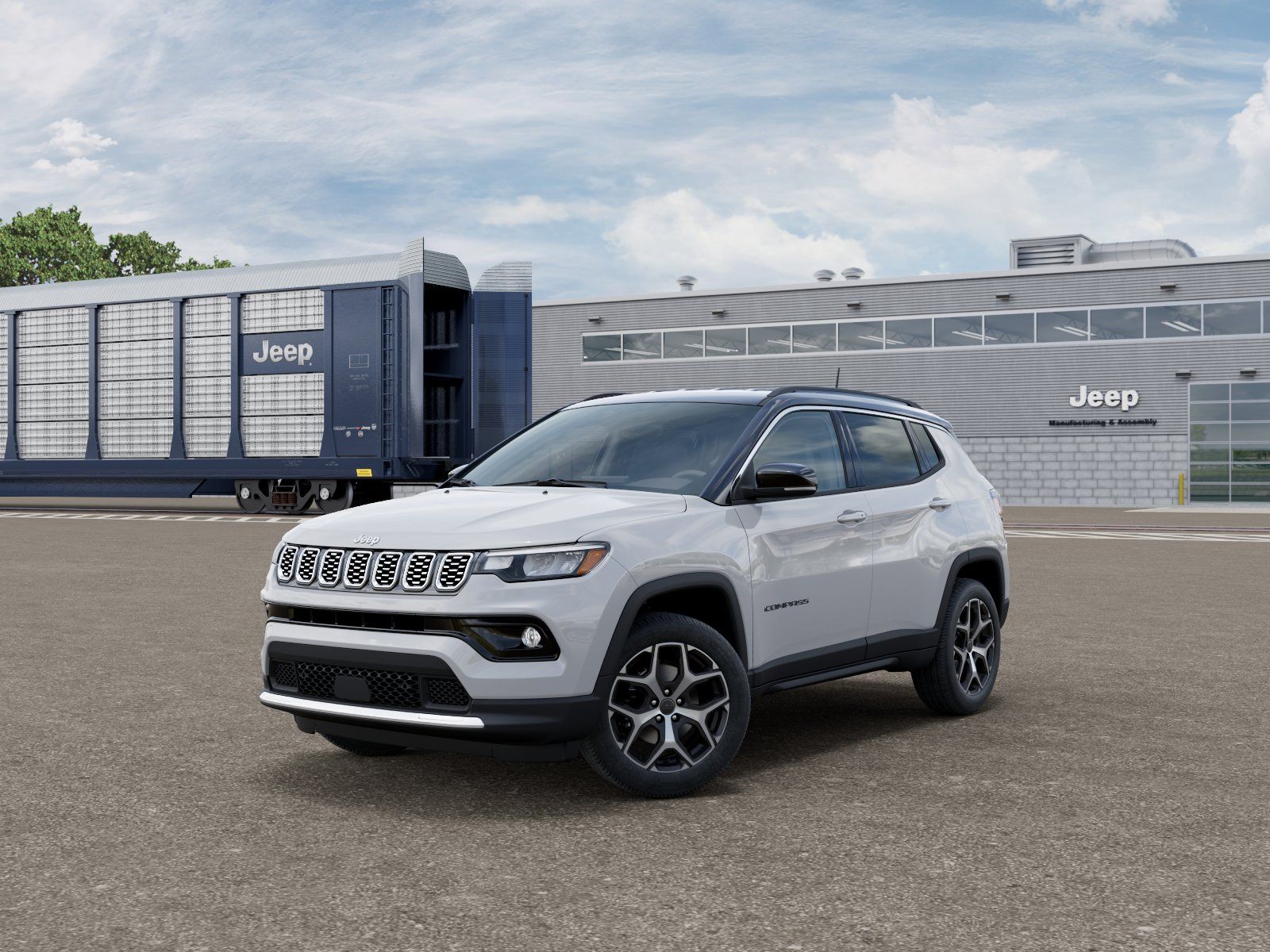 Photo view of 2026 Jeep Compass in White