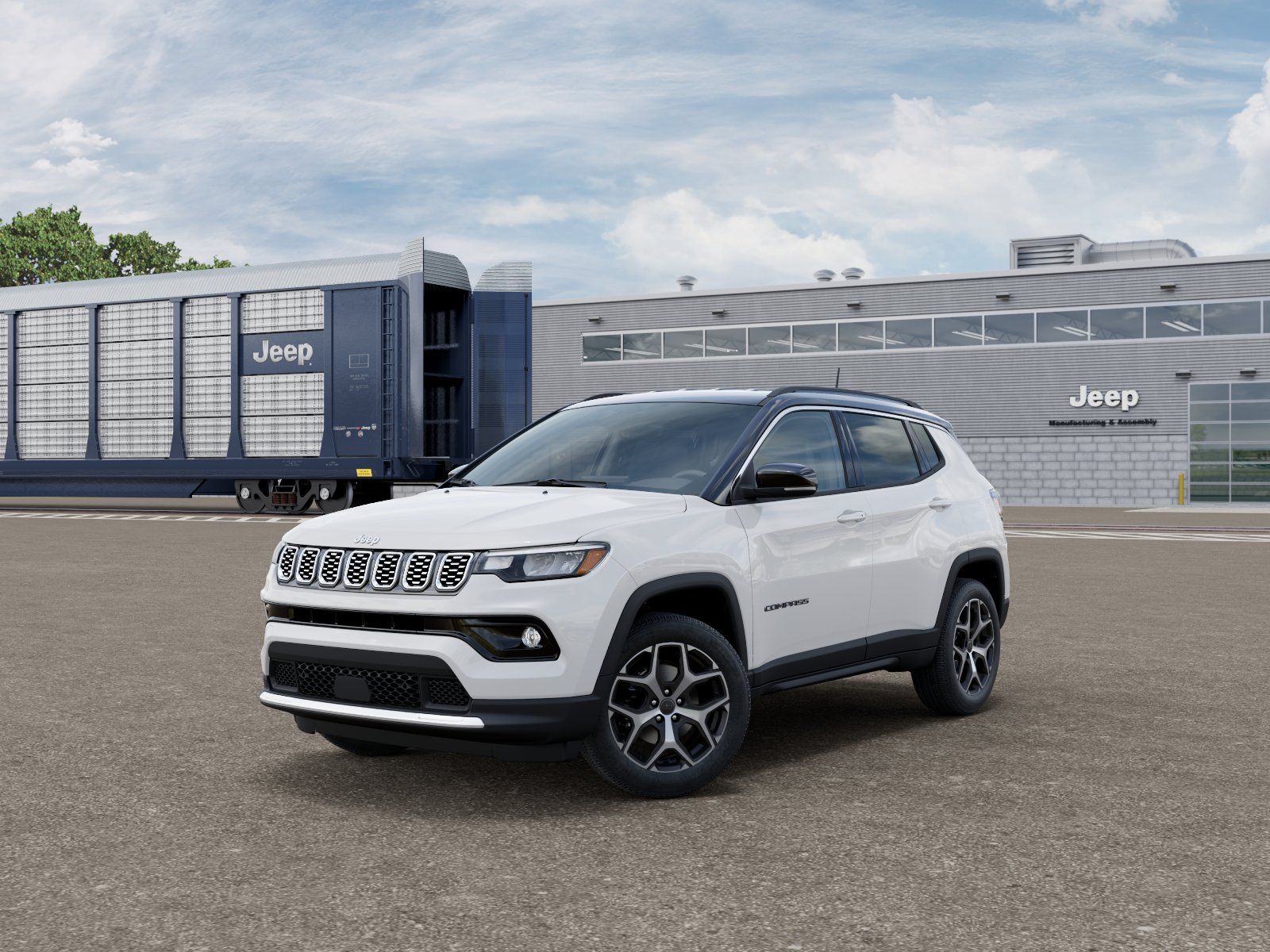 Photo view of 2026 Jeep Compass in White
