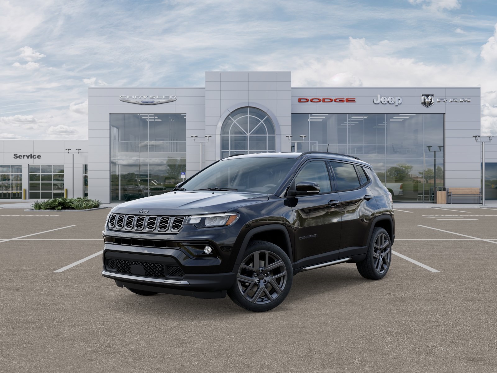Photo view of 2026 Jeep Compass in Black