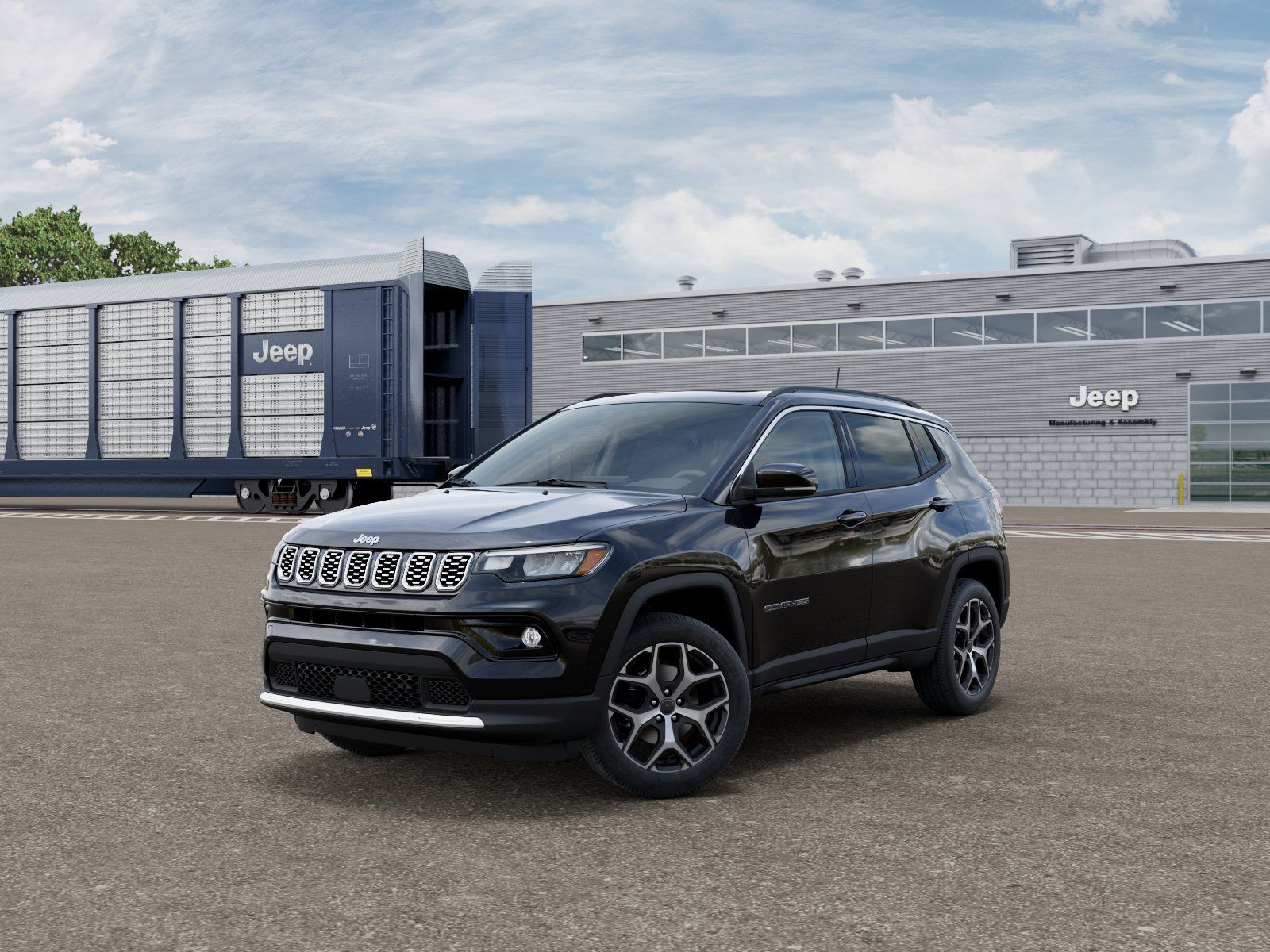 Photo view of 2026 Jeep Compass in Black