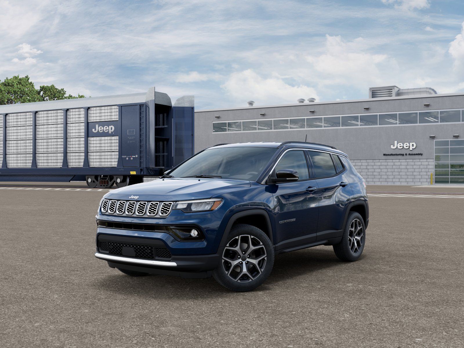 Photo view of 2026 Jeep Compass in Blue