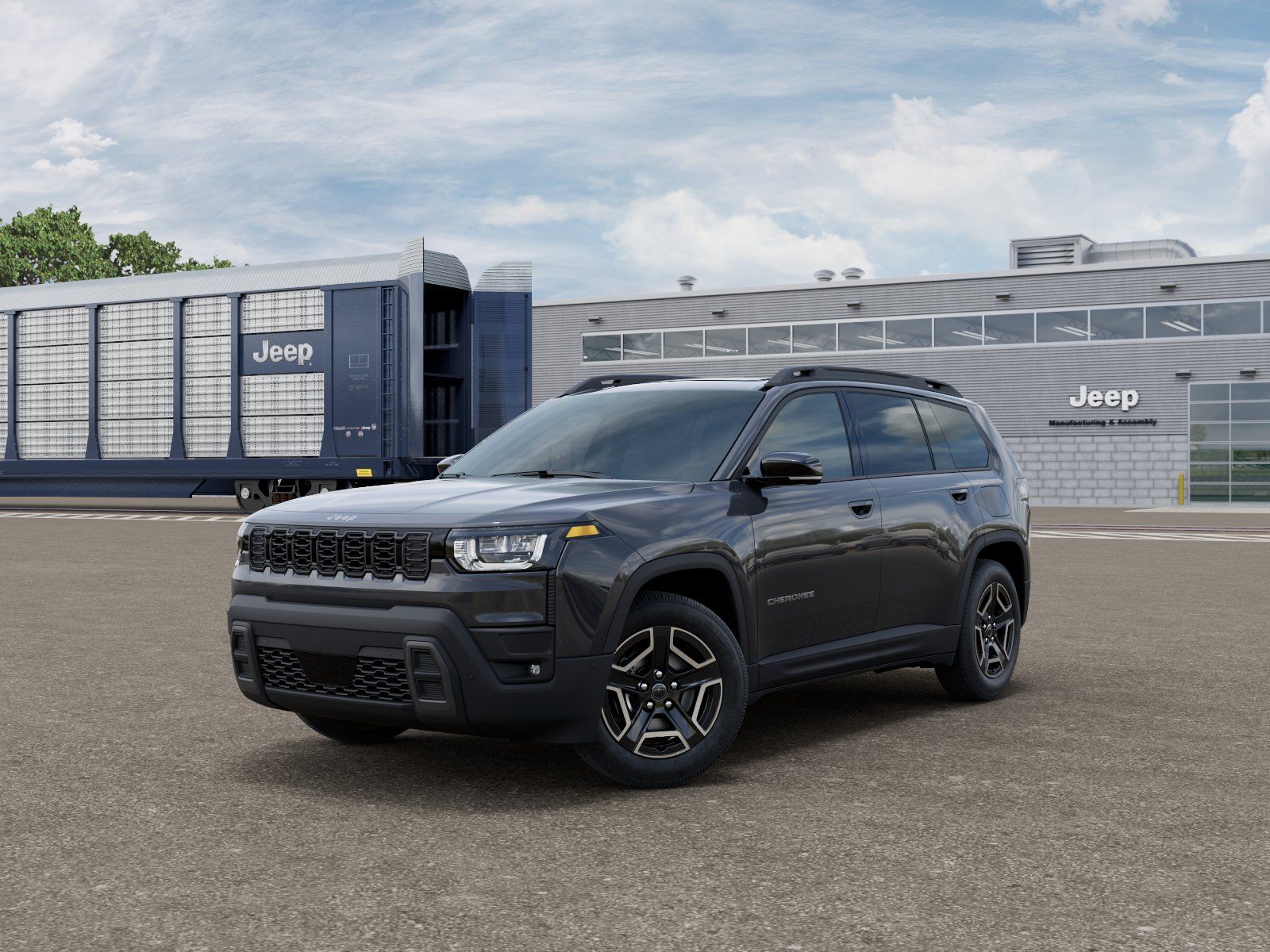 Photo view of 2026 Jeep Cherokee in Gray