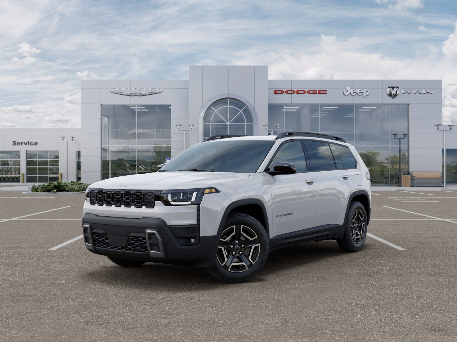 Photo view of 2026 Jeep Cherokee in White