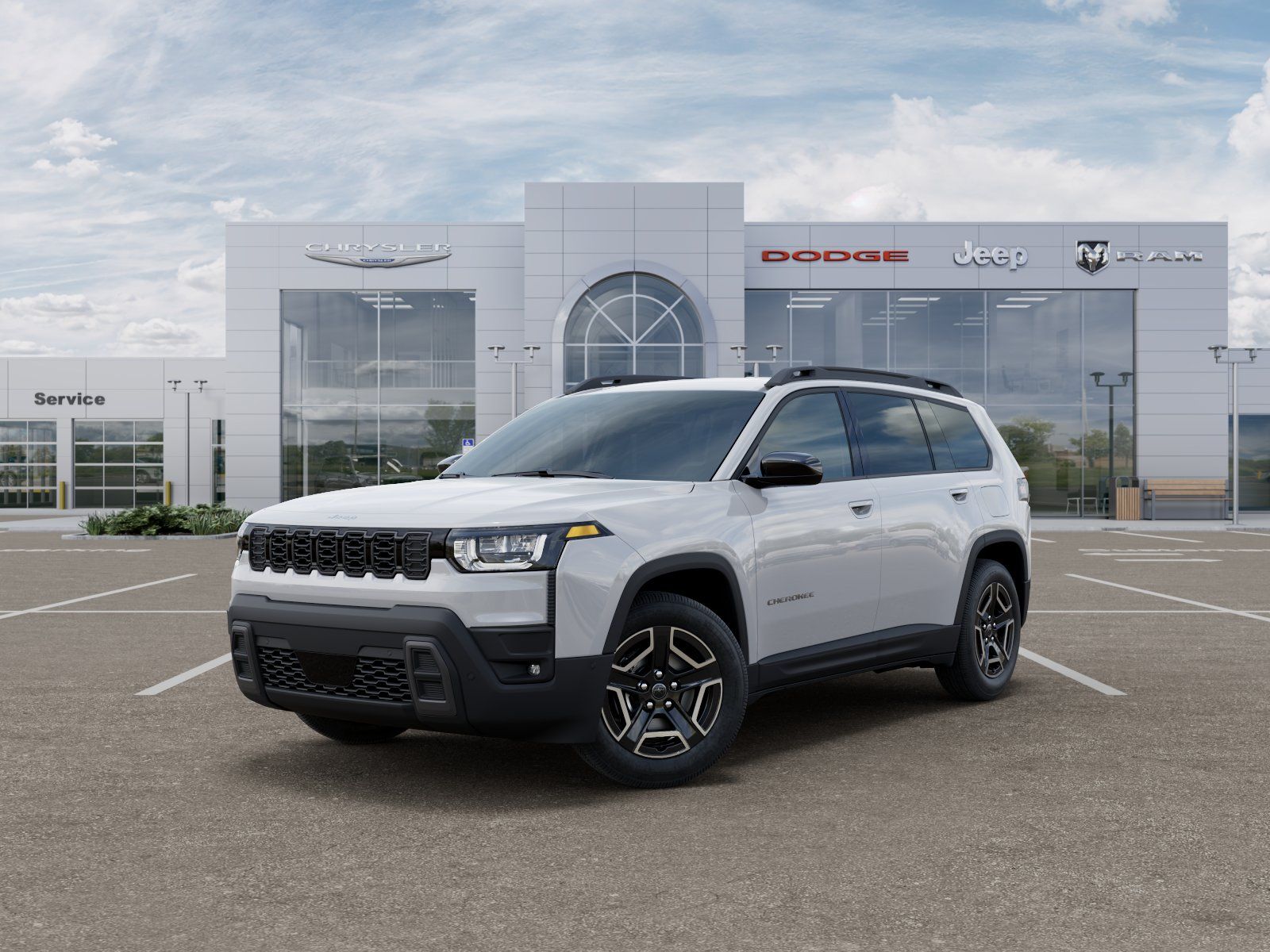 Photo view of 2026 Jeep Cherokee in White