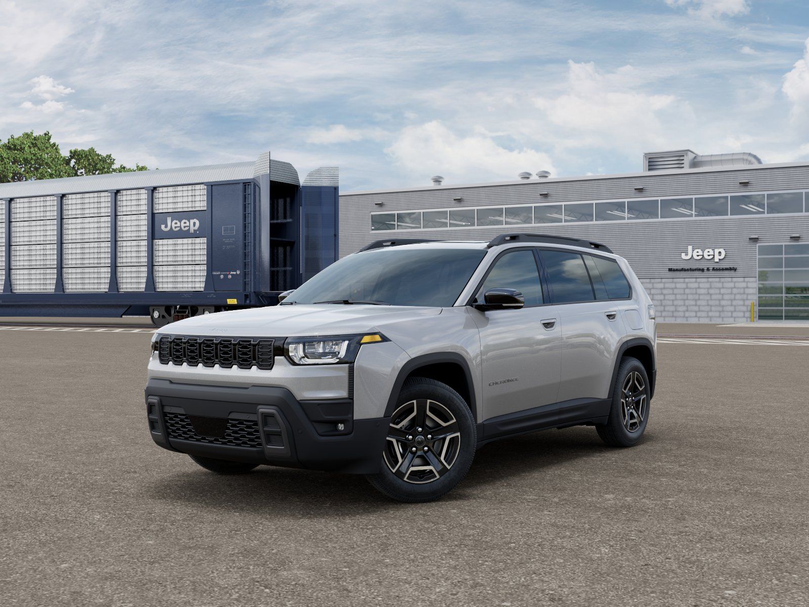 Photo view of 2026 Jeep Cherokee in Silver