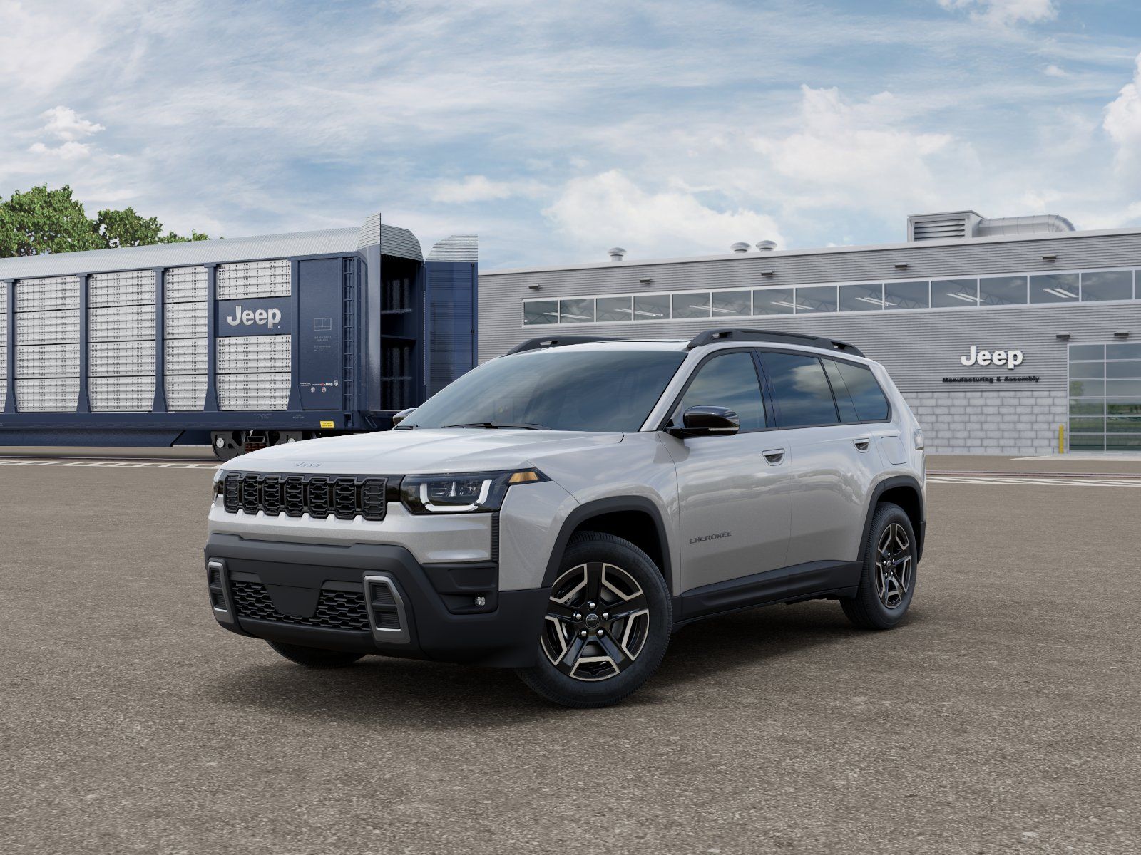 Photo view of 2026 Jeep Cherokee in Silver