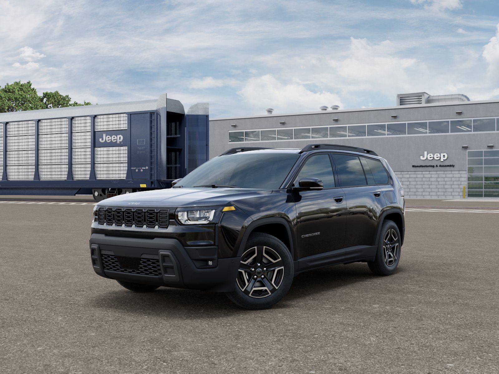 Photo view of 2026 Jeep Cherokee in Black