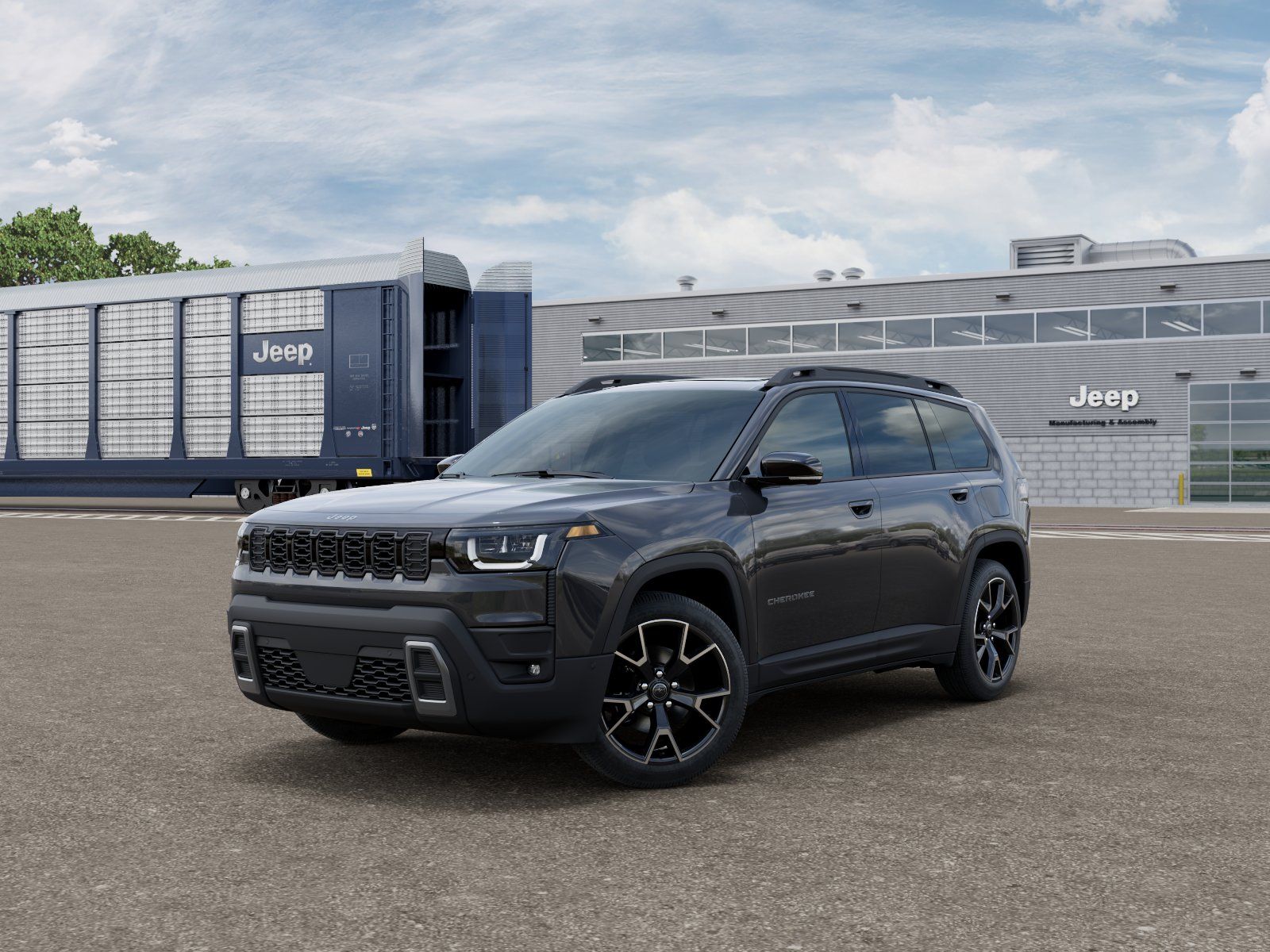 Photo view of 2026 Jeep Cherokee in Gray