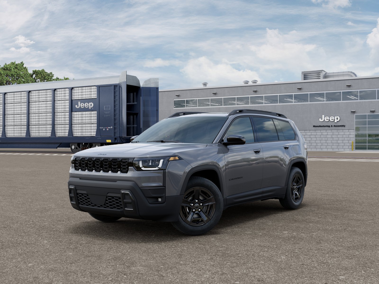 Photo view of 2027 Jeep Cherokee in Gray