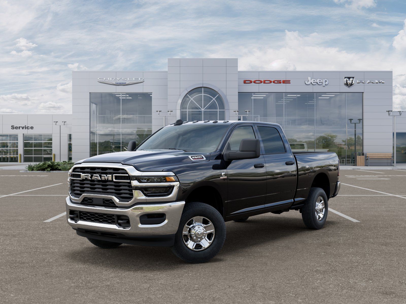 Photo view of 2025 Ram 2500 in Black