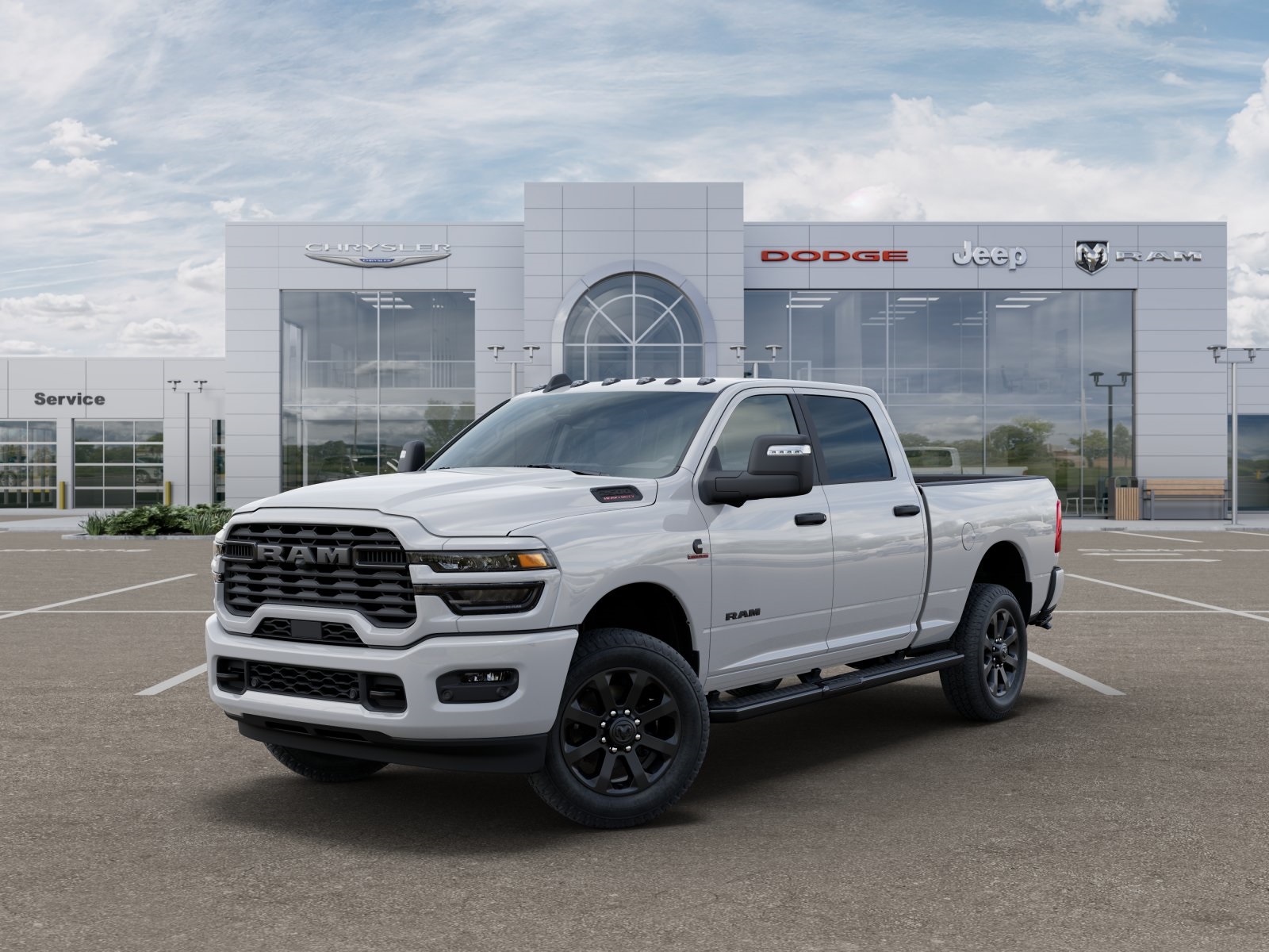 Photo view of 2026 Ram 2500 in White