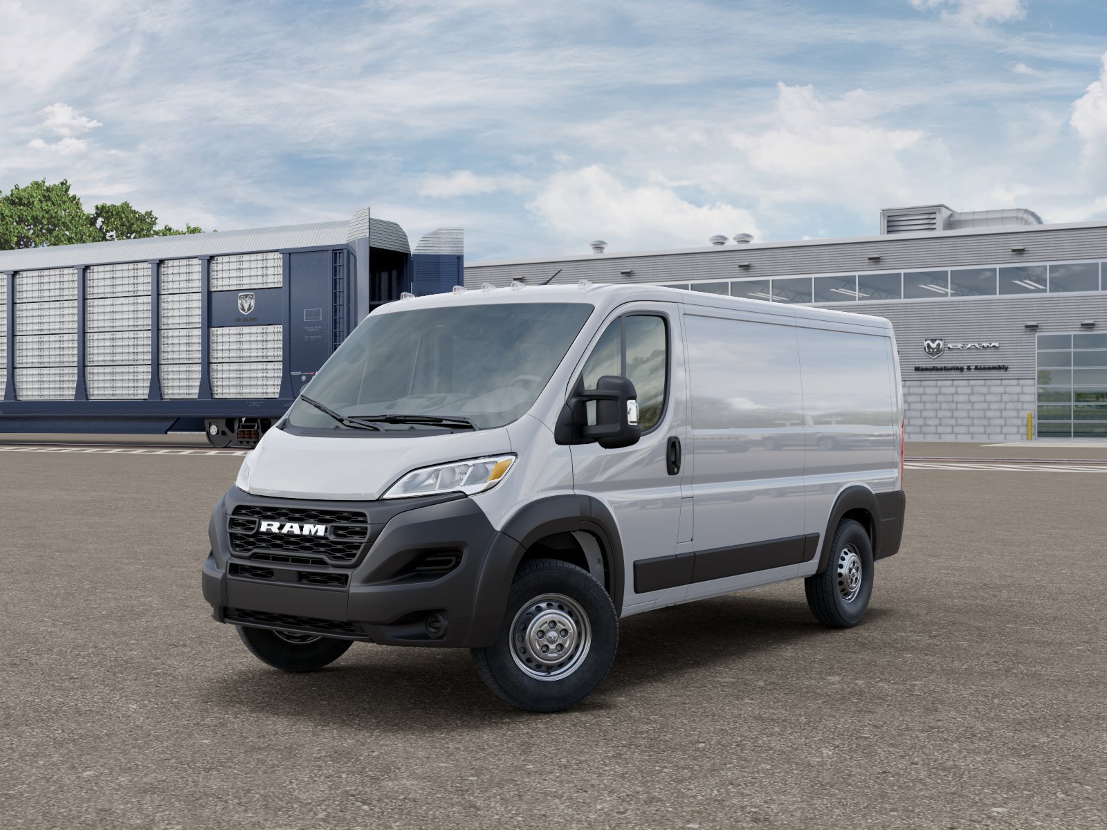 Photo view of 2027 Ram ProMaster Cargo Van in White