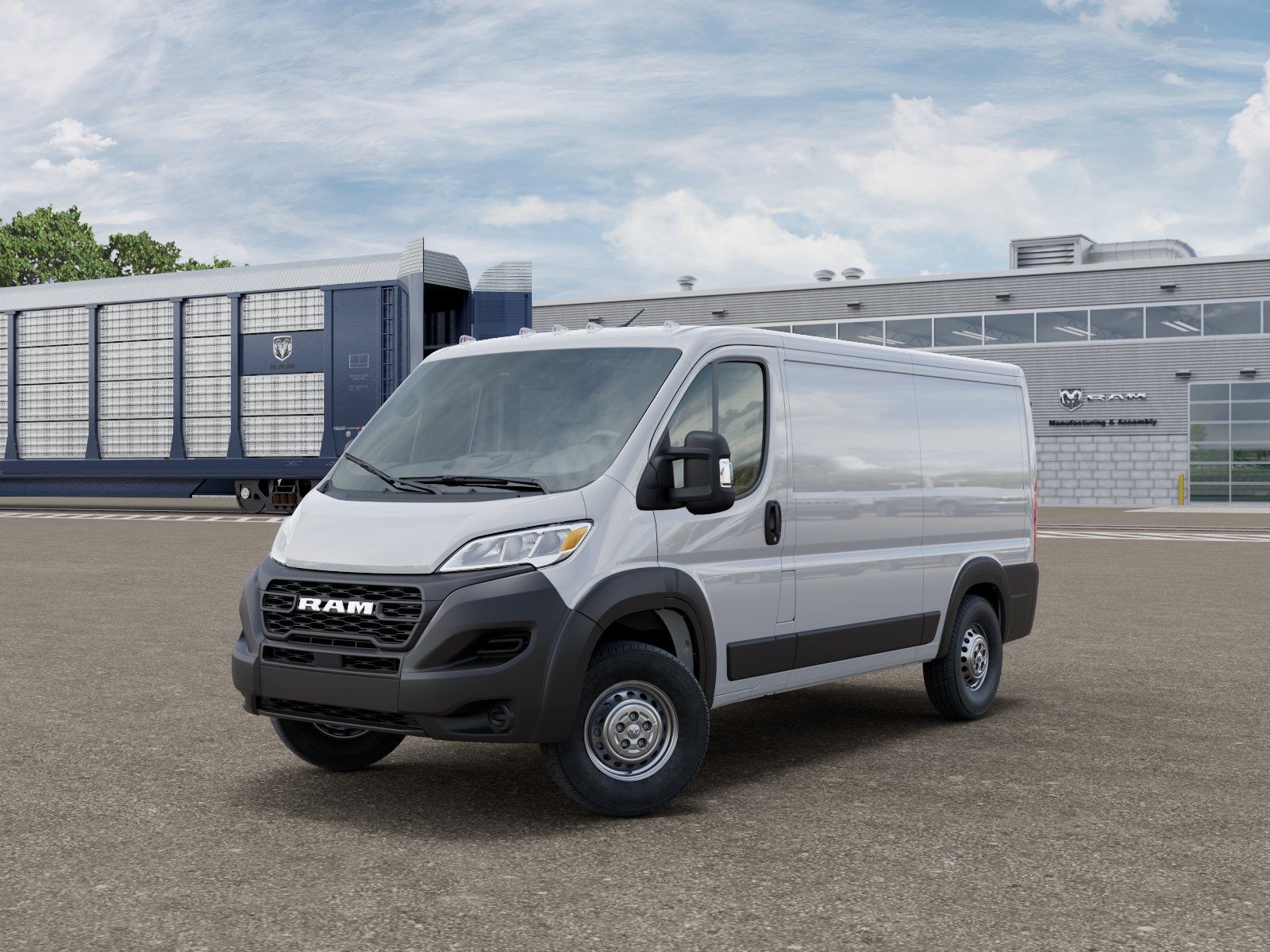 Photo view of 2026 Ram ProMaster Cargo Van in White