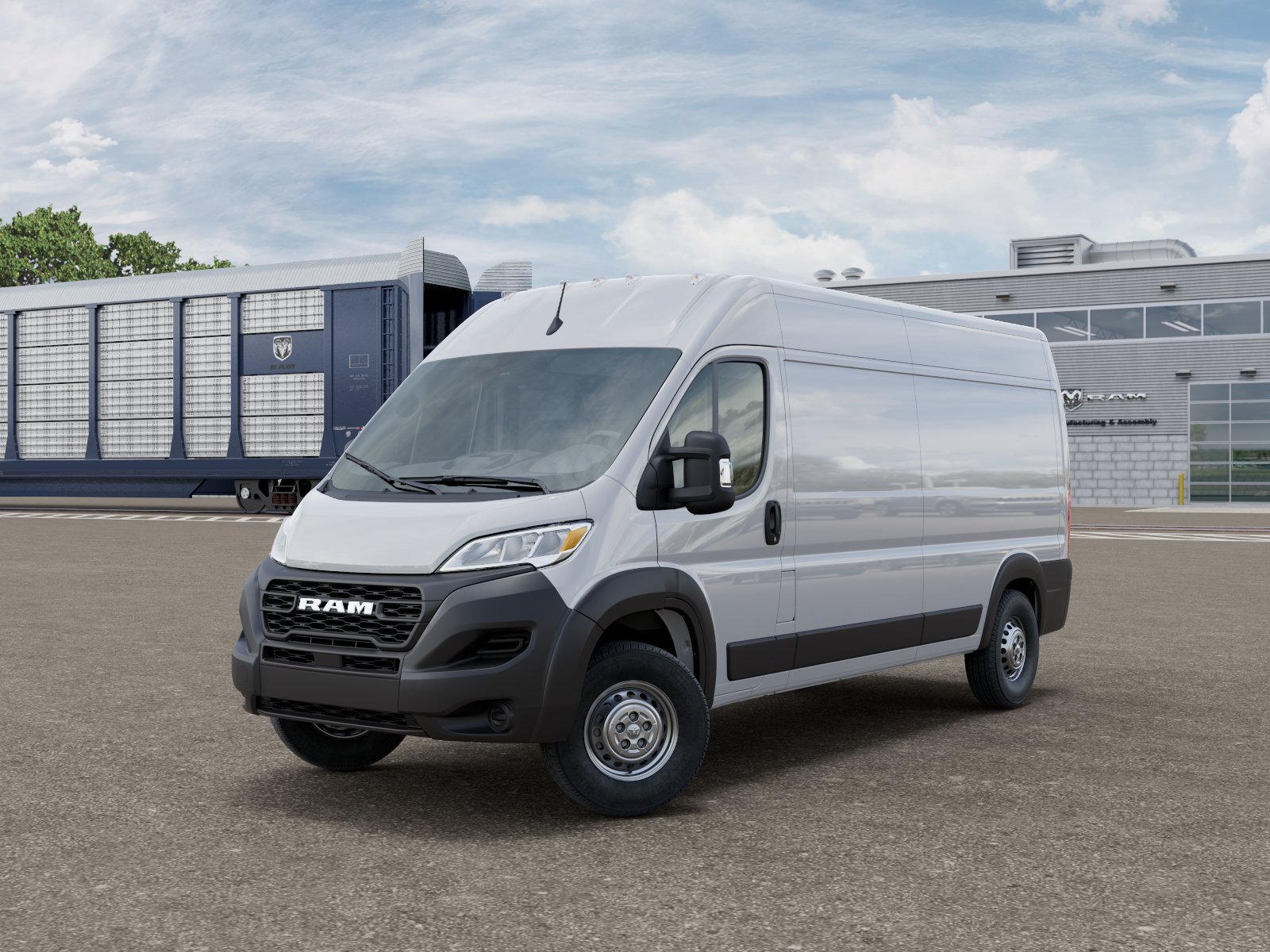 Photo view of 2027 Ram ProMaster Cargo Van in White