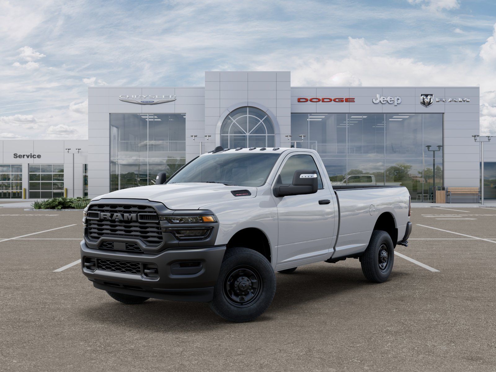 Photo view of 2026 Ram 2500 in White