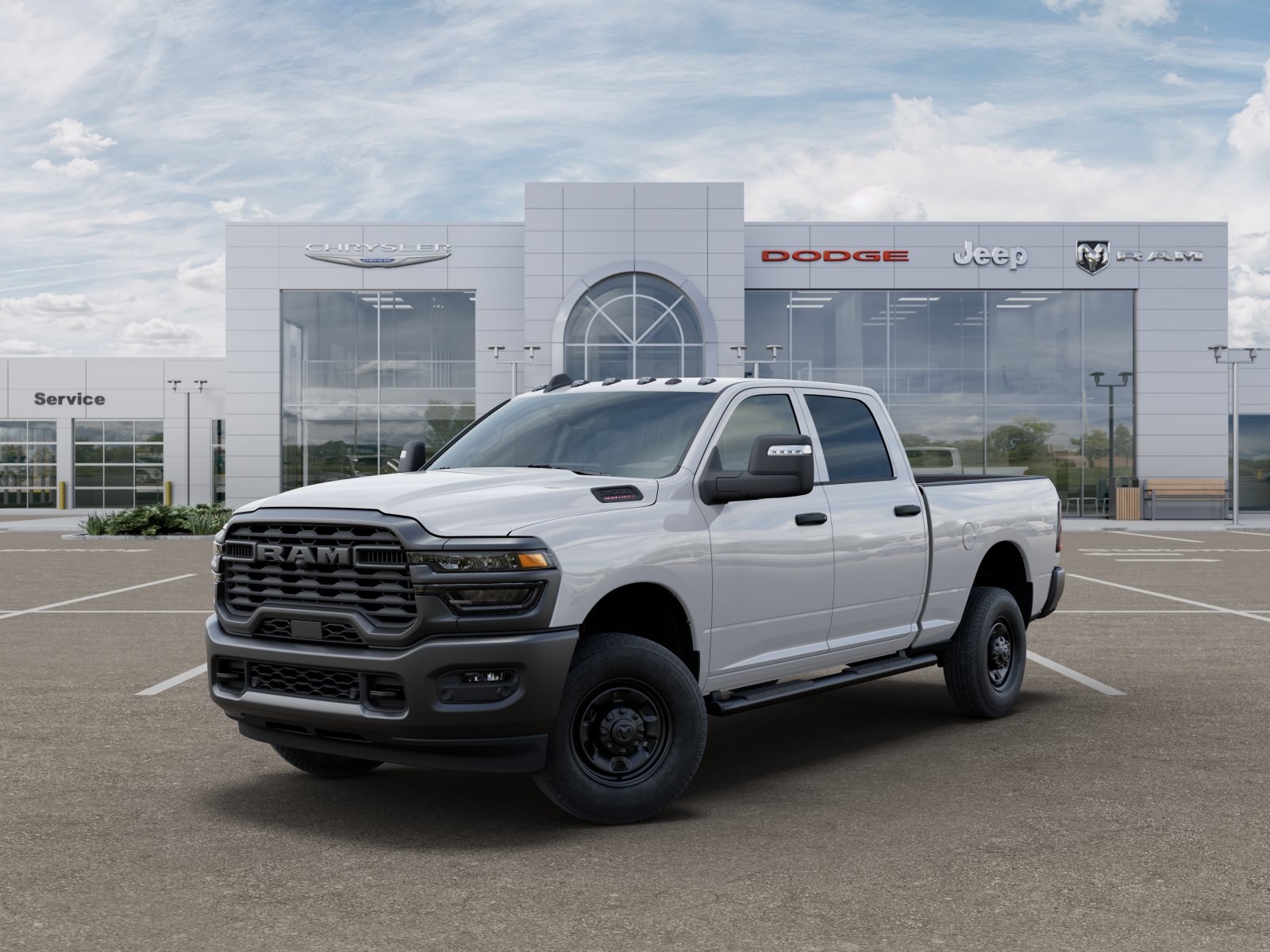 Photo view of 2026 Ram 2500 in White