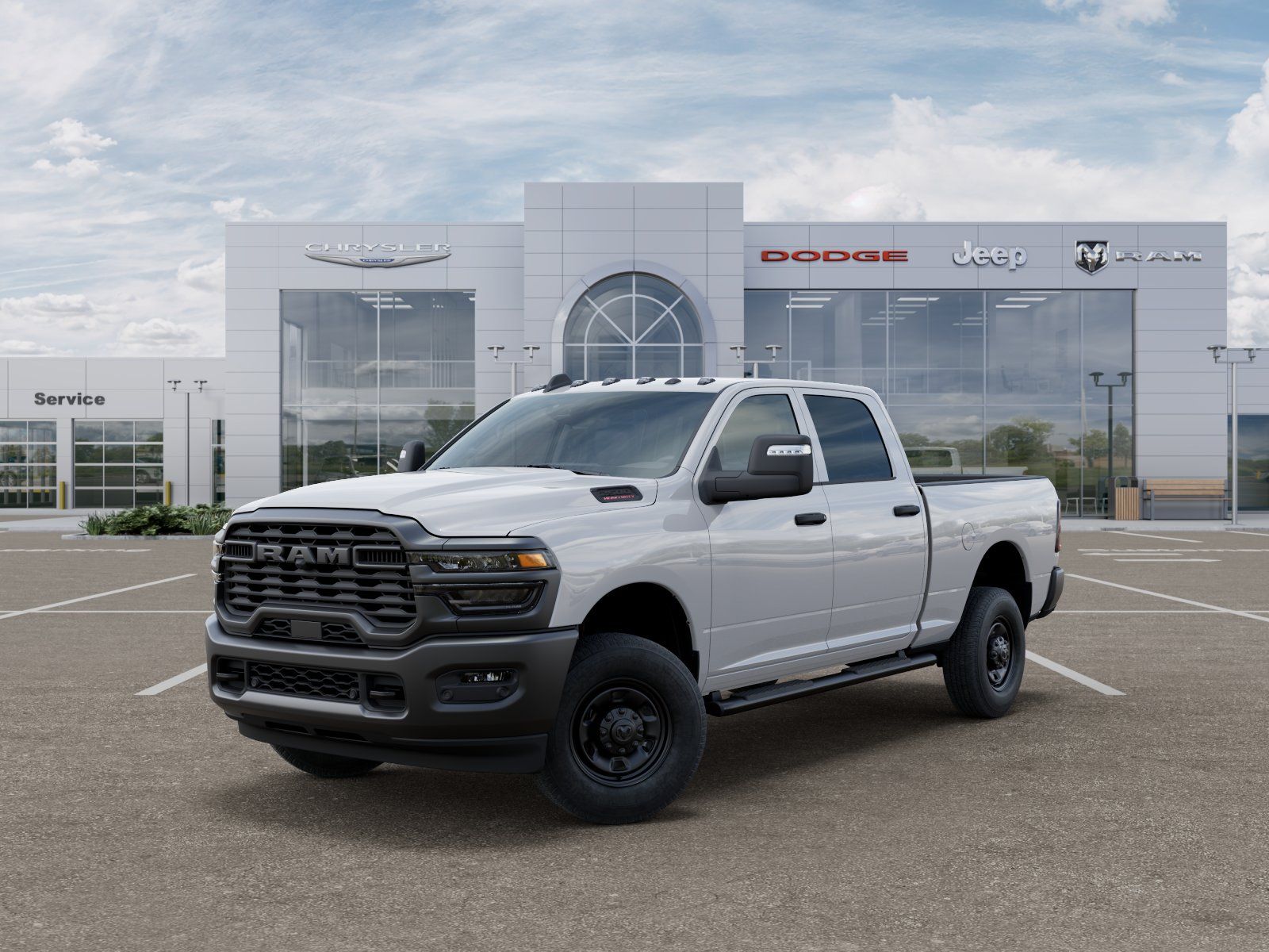Photo view of 2026 Ram 2500 in White