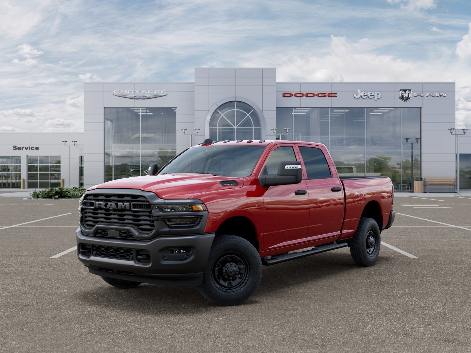 Photo view of 2026 Ram 2500 in Red