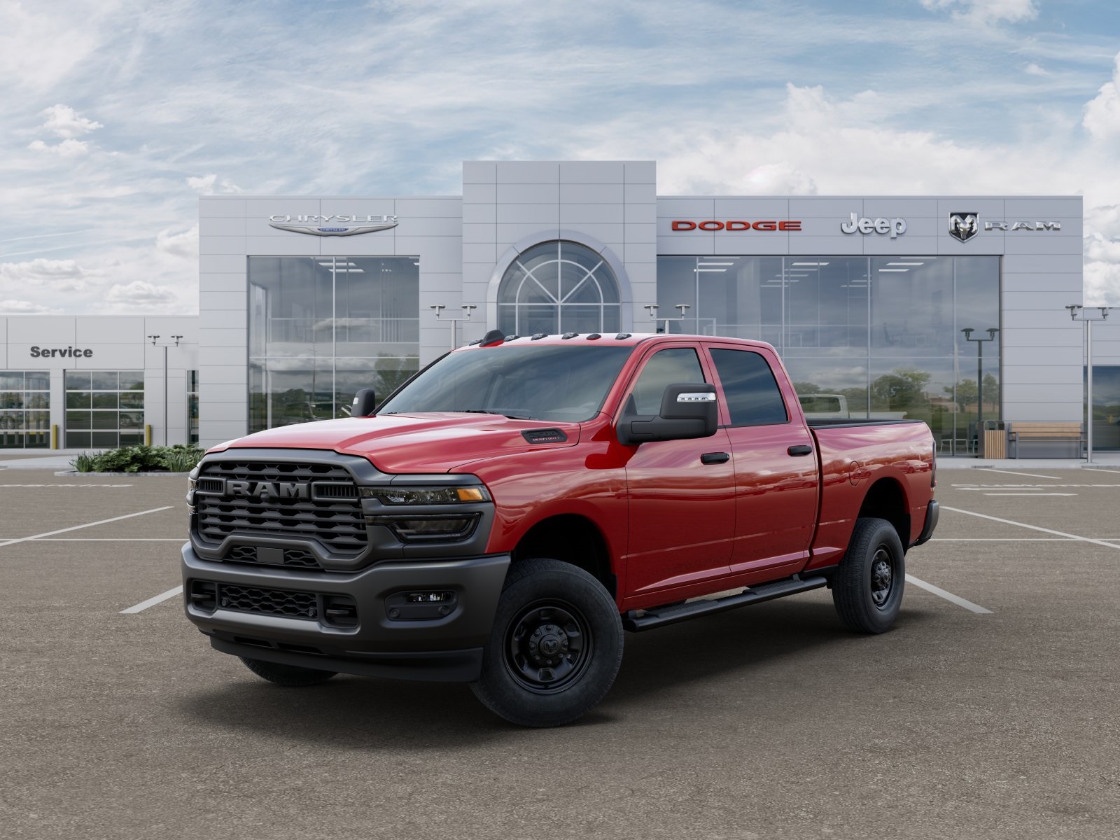 Photo view of 2026 Ram 2500 in Red
