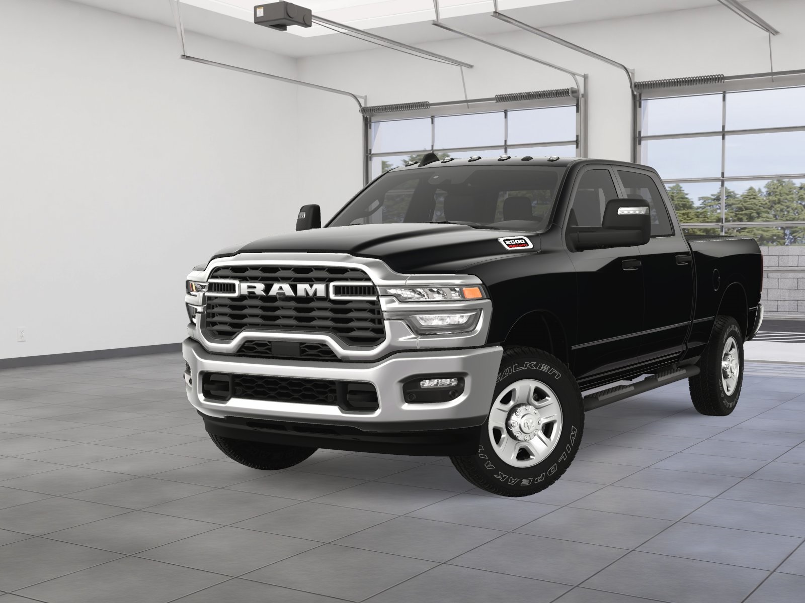 Photo view of 2025 Ram 2500 in Black