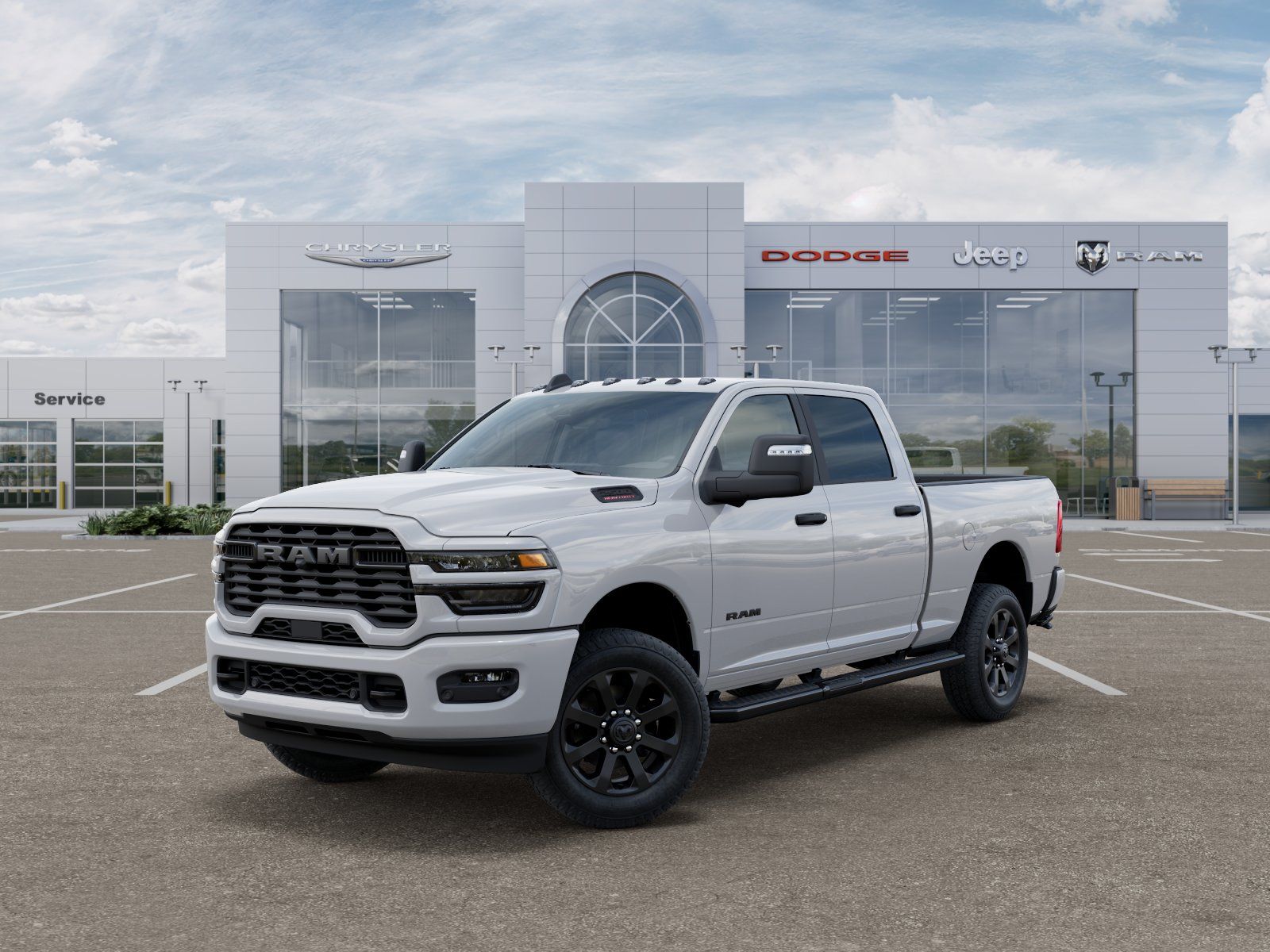 Photo view of 2026 Ram 2500 in White