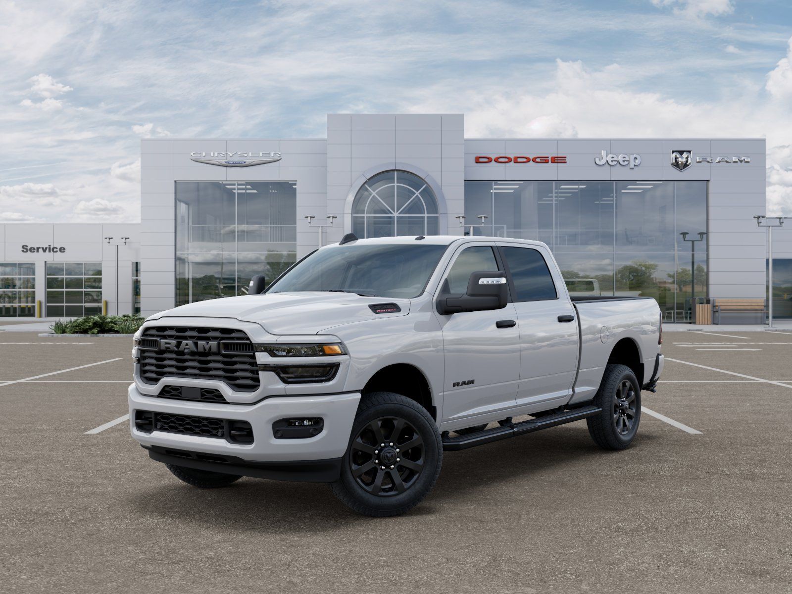 Photo view of 2026 Ram 2500 in White