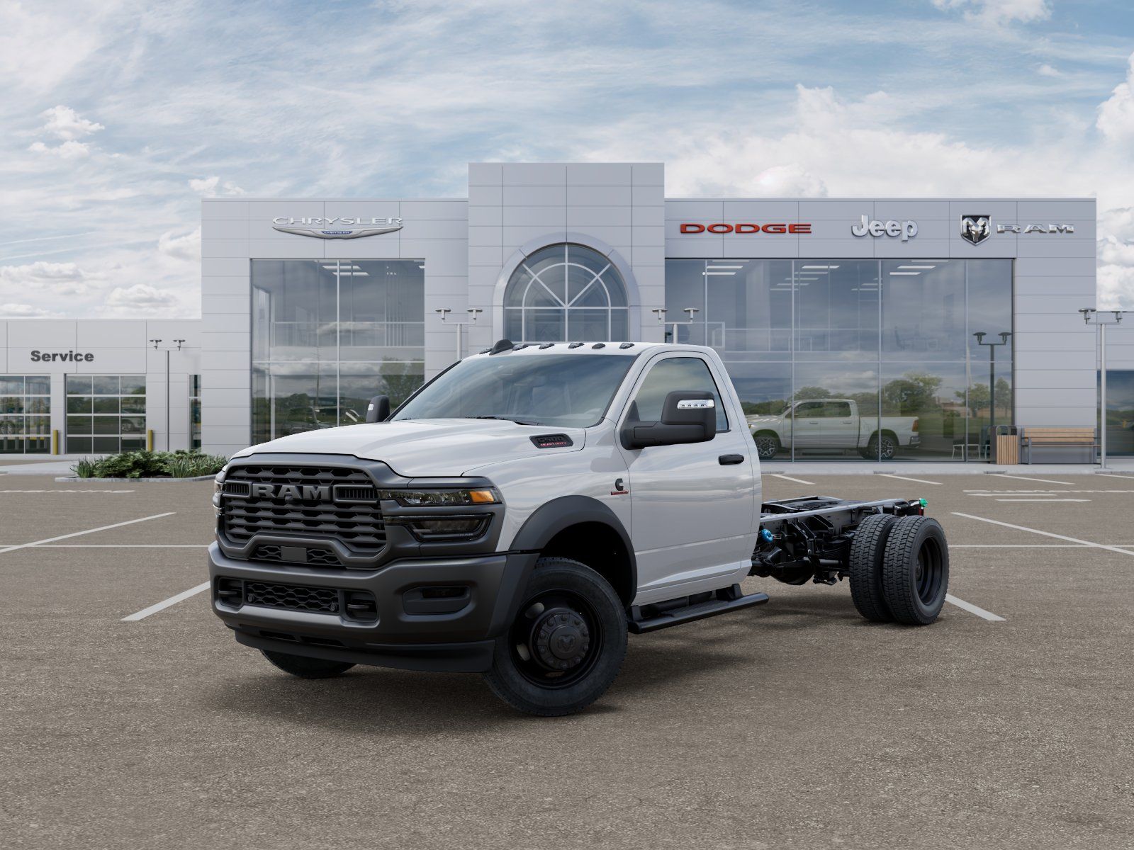 Photo view of 2026 Ram 5500 Chassis Cab in White