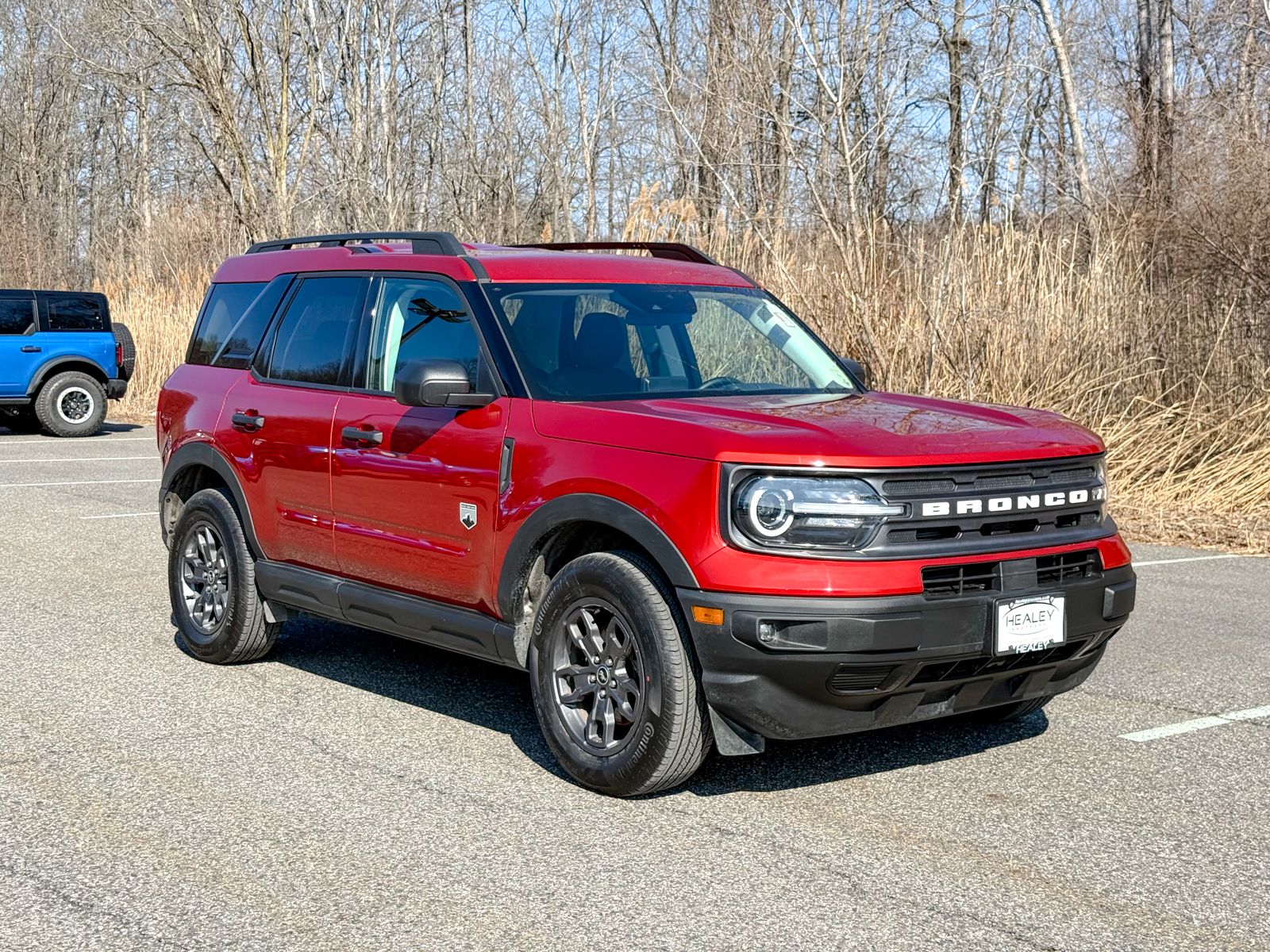 Photo view of 2024 Ford Bronco Sport in Red