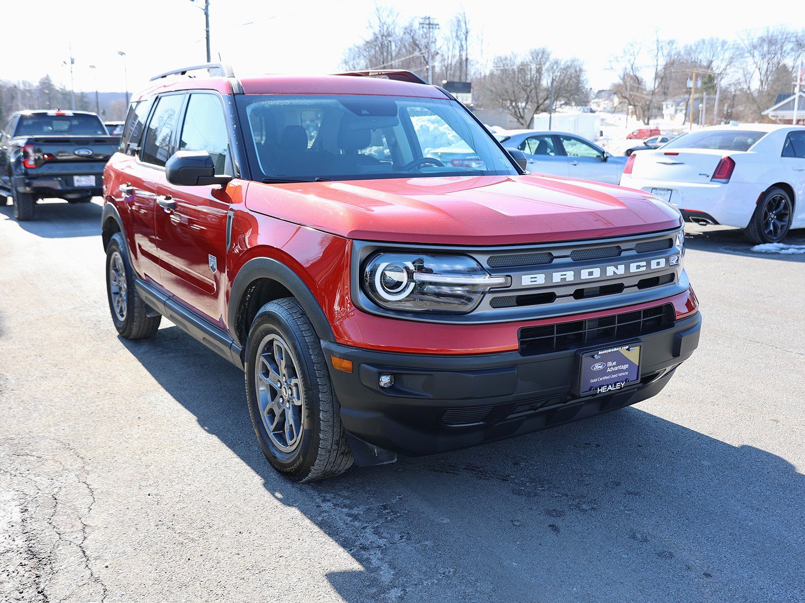 Photo view of 2023 Ford Bronco Sport in Red