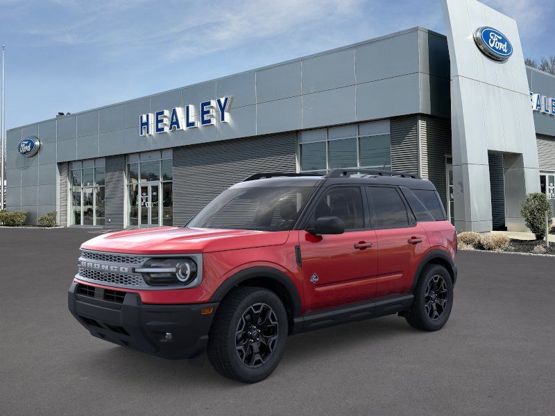 Photo view of 2025 Ford Bronco Sport in Red