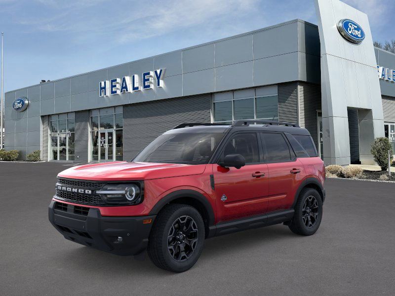 Photo view of 2025 Ford Bronco Sport in Red