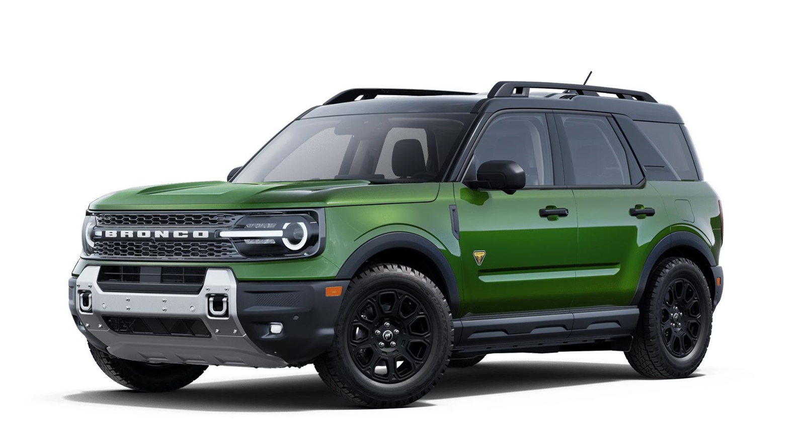 Photo view of 2025 Ford Bronco Sport in Green