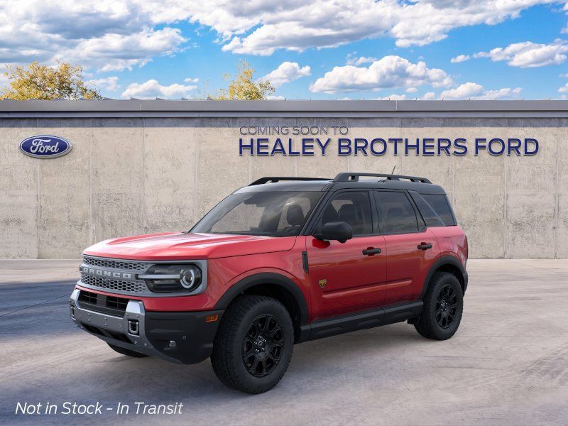 Photo view of 2026 Ford Bronco Sport in Red