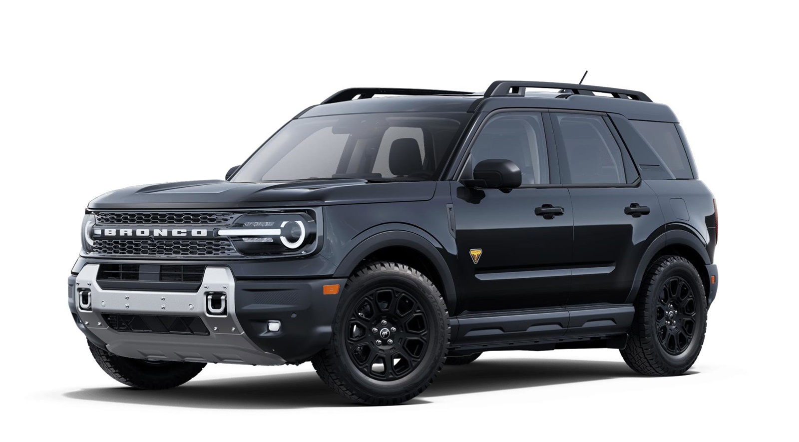 Photo view of 2025 Ford Bronco Sport in Black