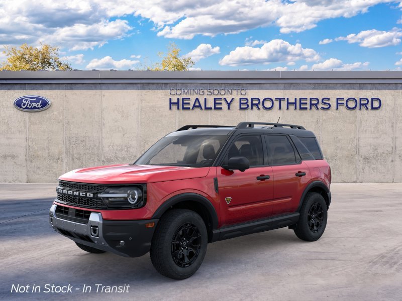 Photo view of 2026 Ford Bronco Sport in Red