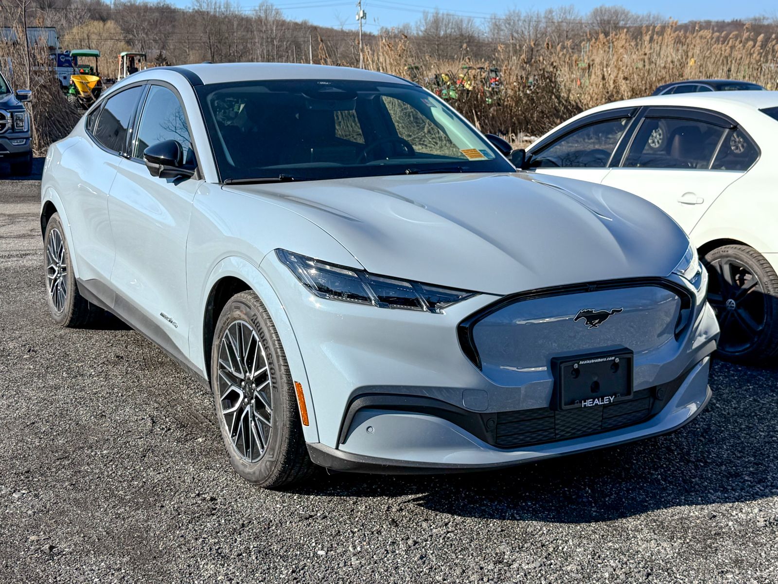 Photo view of 2025 Ford Mustang Mach-E in Gray