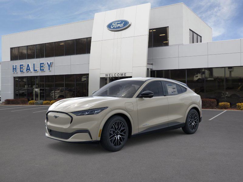 Photo view of 2025 Ford Mustang Mach-E in Tan