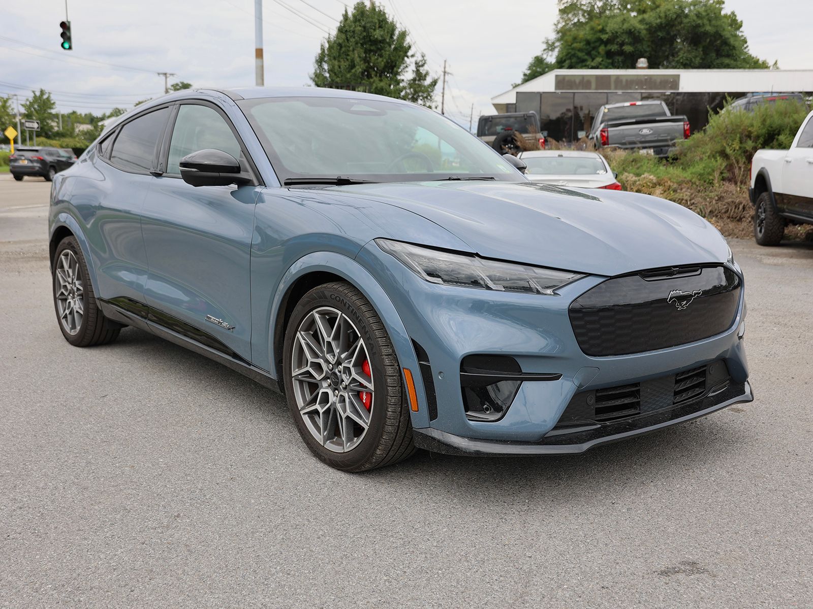 Photo view of 2024 Ford Mustang Mach-E in Blue