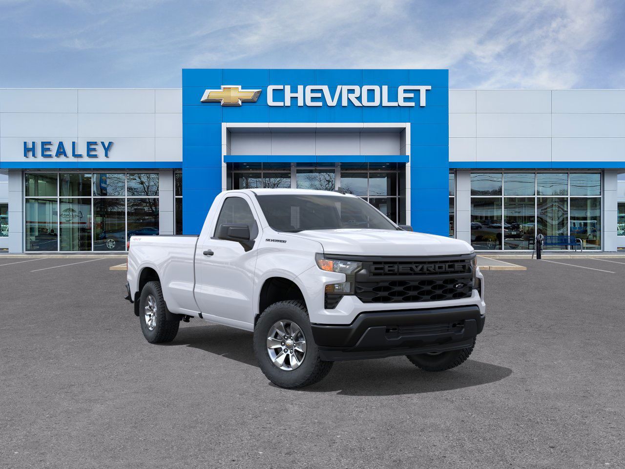Photo view of 2026 Chevrolet Silverado 1500 in White