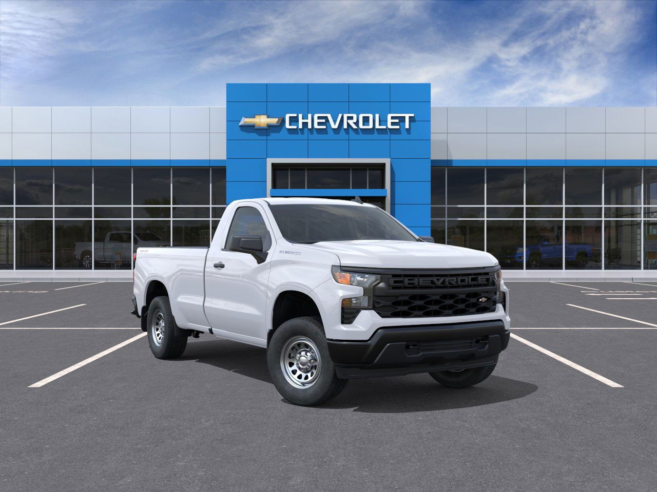Photo view of 2026 Chevrolet Silverado 1500 in White