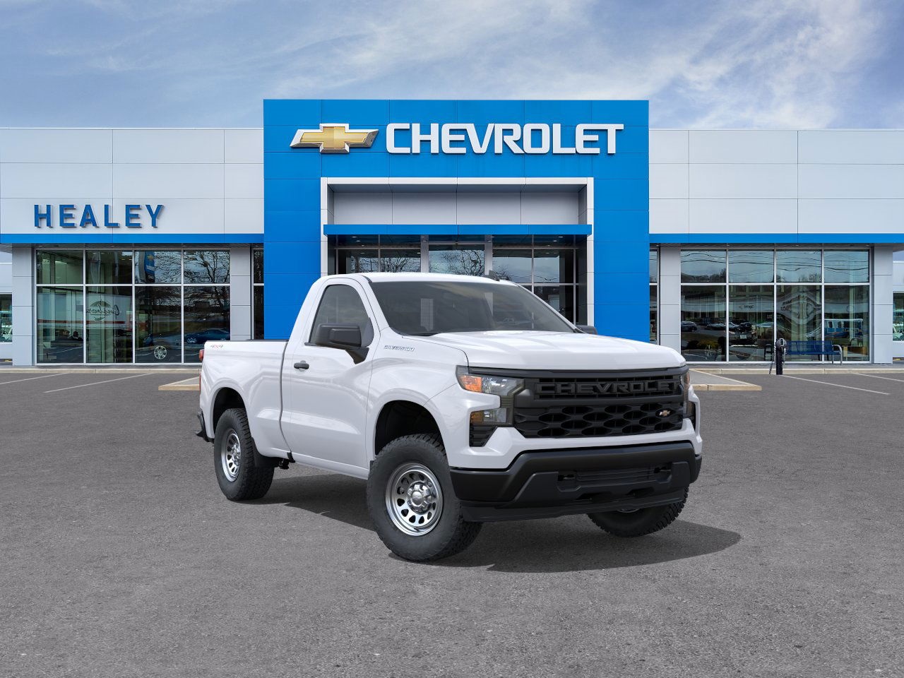 Photo view of 2026 Chevrolet Silverado 1500 in White