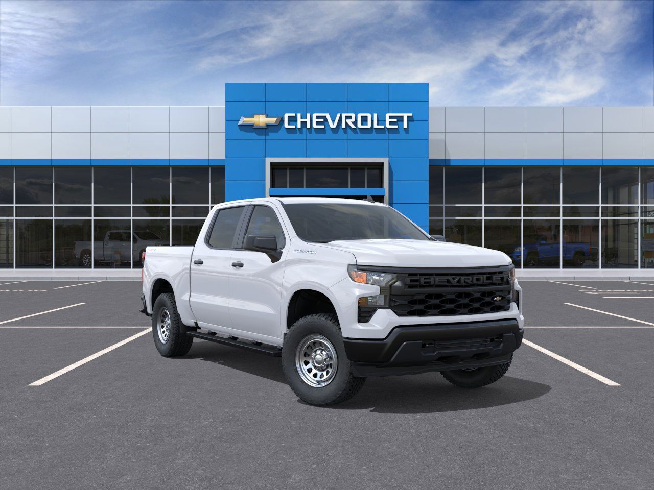 Photo view of 2026 Chevrolet Silverado 1500 in White