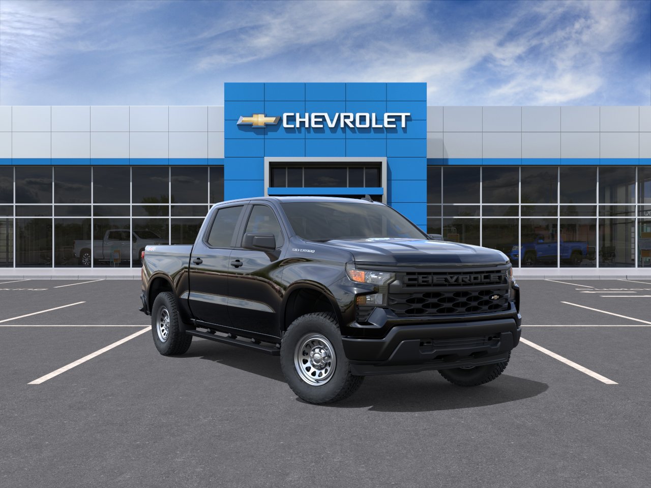 Photo view of 2026 Chevrolet Silverado 1500 in Black