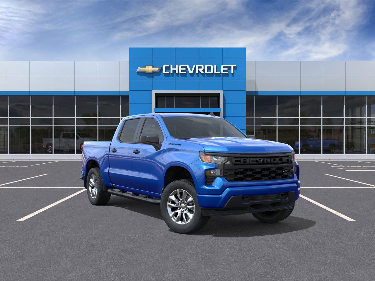 Photo view of 2026 Chevrolet Silverado 1500 in Blue
